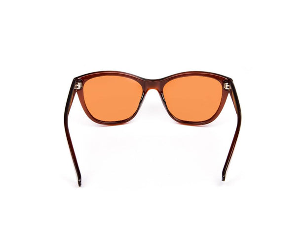 SUNGLASS - FULL FRAME - BROWN SHINE - MUA6085 - CATEYE - 54