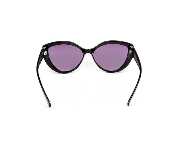 SUNGLASS - FULL FRAME - BLACK SHINE - MUA6047 - CATEYE - 54