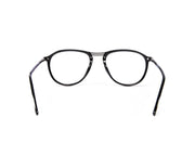 Oval Black Shine WITH Grey Metallic Shell Frame SS10515 - (LENSES INCLUDED)*