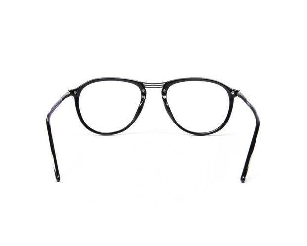 Oval Black Shine WITH Grey Metallic Shell Frame SS10515 - (LENSES INCLUDED)*