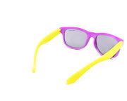 Square Purple Shine WITH YELLOW SUNGLASS KIDS AMK826
