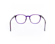 Round Purple Shine WITH Purple Happster Frame AMK35022 - (LENSES INCLUDED)*