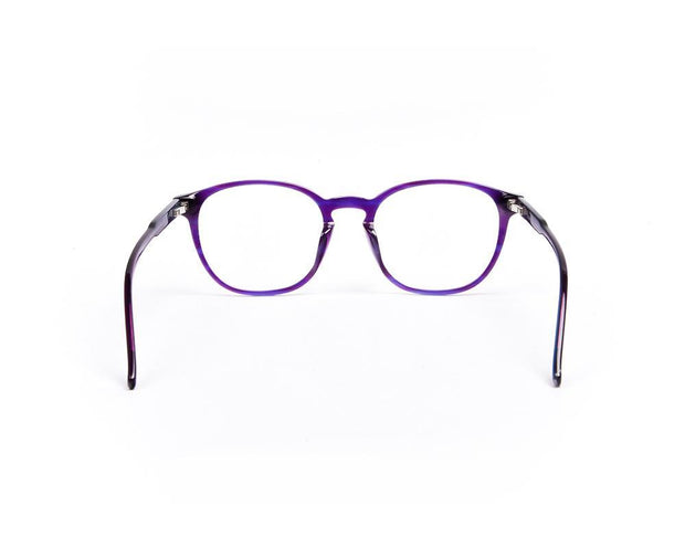 Round Purple Shine WITH Purple Happster Frame AMK35022 - (LENSES INCLUDED)*