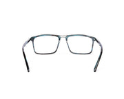 Rectangle Blue Shine WITH Grey Metallic Shell Frame SS20053 - (LENSES INCLUDED)*