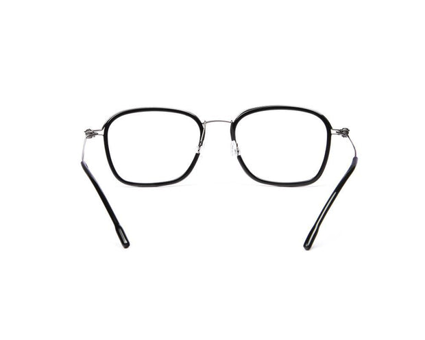 Square Black Shine WITH Grey Metallic Shell Frame SS10331 - (LENSES INCLUDED)*