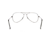 Specsmakers - Unisex DB Oval Full Frame - Grey Metallic Shine - AML3001 - (LENSES INCLUDED)*