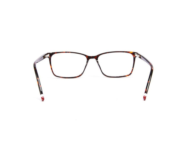 Rectangle Brown Tortise WITH Tortise Happster Frame AMK55016 - (LENSES INCLUDED)*