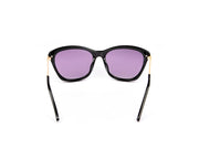 SUNGLASS - FULL FRAME - BLACK SHINE - MUA6044 - CATEYE - 54