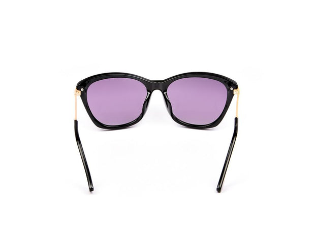 SUNGLASS - FULL FRAME - BLACK SHINE - MUA6044 - CATEYE - 54