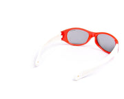 Oval Red Shine WITH WHITE SUNGLASS KIDS AMK809