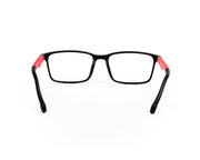 Peepstar - KIDS Square Full Frame - Black Matt Red - AMLT14002 - (LENSES INCLUDED)*
