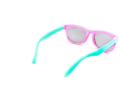 Rectangle PINK SHINE WITH GREEN SUNGLASS KIDS AMK802