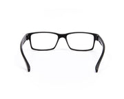 Rectangle Black Matt  BLACK Shell Frame - (LENSES INCLUDED)*