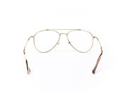 Oval Gold Shine WITH Gold Metal Full Frame SS10533 - (LENSES INCLUDED)*