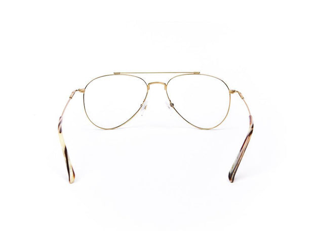Oval Gold Shine WITH Gold Metal Full Frame SS10533 - (LENSES INCLUDED)*