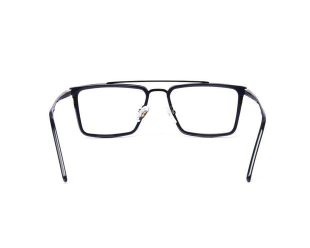 Rectangle Blue Shine WITH BLACK Shell Frame SS6464 - (LENSES INCLUDED)*