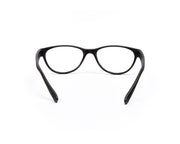 Cateye Black Matt  BLACK Shell Frame - (LENSES INCLUDED)*