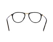 Oval Black Shine WITH Gold Shell Frame SS10515 - (LENSES INCLUDED)*