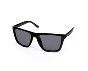Rectangle Black Matt WITH Red SUNGLASS SOG970