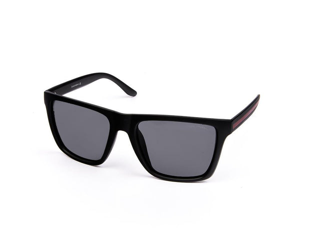 Rectangle Black Matt WITH Red SUNGLASS SOG970