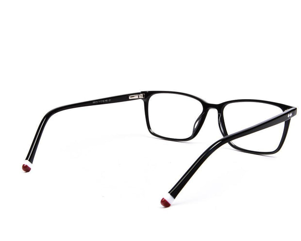 Rectangle Black Shine WITH BLACK Happster Frame AMK55016 - (LENSES INCLUDED)*