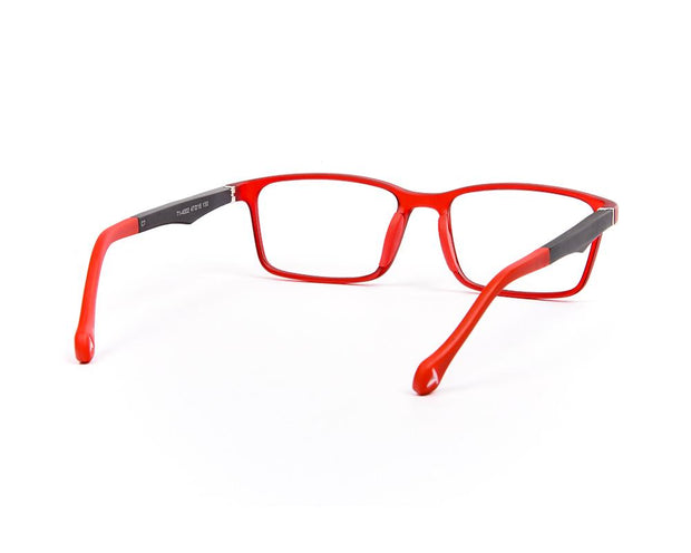Peepstar - KIDS Square Full Frame - Red Matt BLACK - AMLT14002 - (LENSES INCLUDED)*