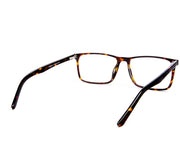 Rectangle Brown Tortise WITH Tortise Happster Frame AMK55018 - (LENSES INCLUDED)*