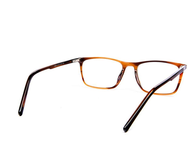 Square Brown Shine WITH Brown Happster Frame AMK55014 - (LENSES INCLUDED)*