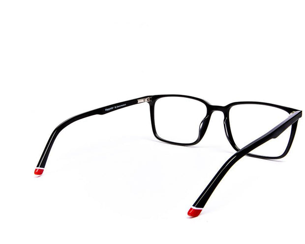 Square Black Shine WITH BLACK Happster Frame AMK35019 - (LENSES INCLUDED)*
