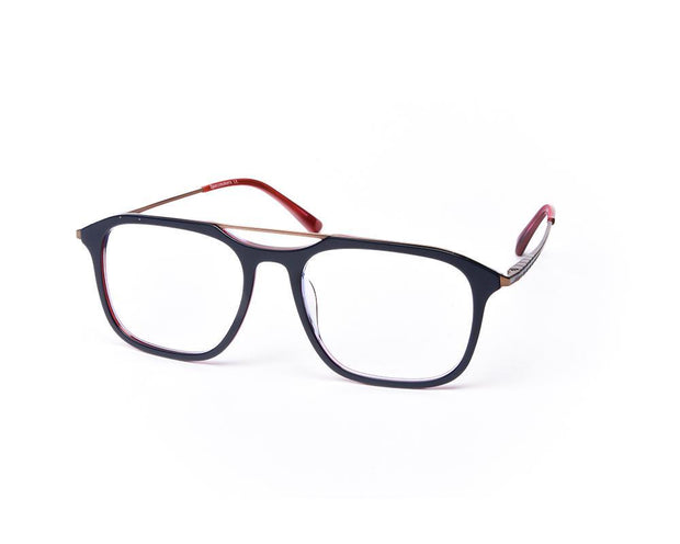 Square Blue Shine WITH Brown Shell Frame SS20084 - (LENSES INCLUDED)*