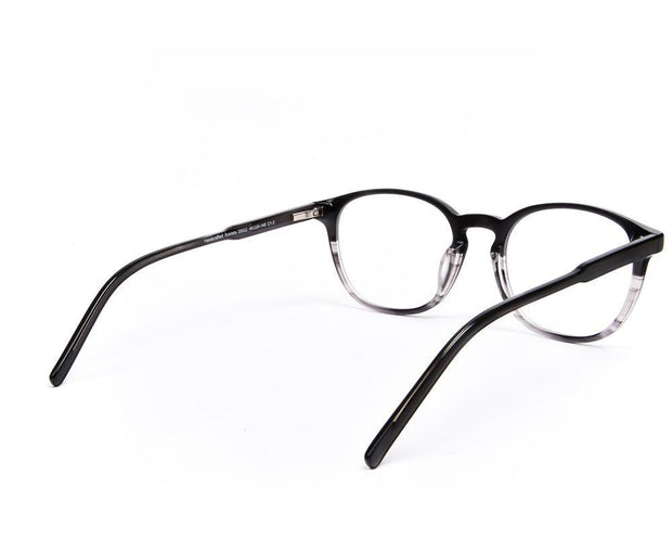 Round Black Duo WITH BLACK Happster Frame AMK35022 - (LENSES INCLUDED)*