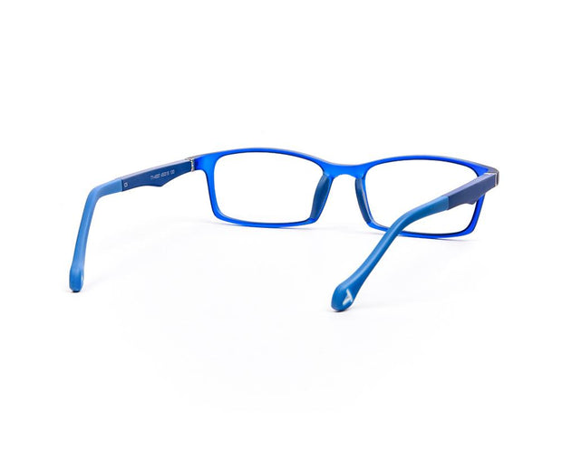 Peepstar - KIDS Rectangle Full Frame - Blue Matt Blue - AMLT14007 - (LENSES INCLUDED)*