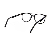 Round Black Matt WITH BLACK Happster Frame AMK35025 - (LENSES INCLUDED)*