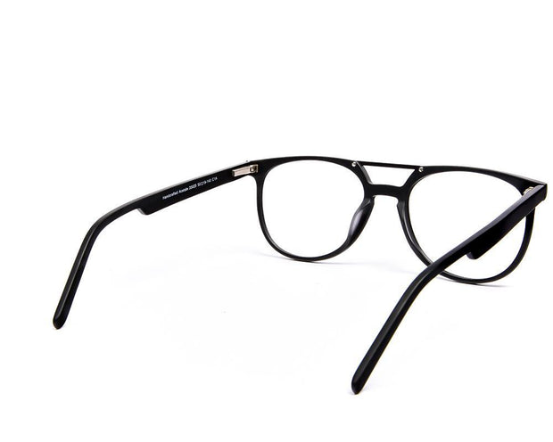 Round Black Matt WITH BLACK Happster Frame AMK35025 - (LENSES INCLUDED)*