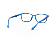Peepstar - KIDS Rectangle Full Frame - Blue Matt Blue - AMLT14001 - (LENSES INCLUDED)*