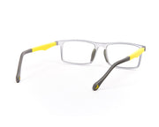 Peepstar - KIDS Square Full Frame - Grey Matt YELLOW - AMLT14000 - (LENSES INCLUDED)*