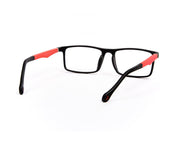 Peepstar - KIDS Square Full Frame - Black Matt Red - AMLT14000 - (LENSES INCLUDED)*