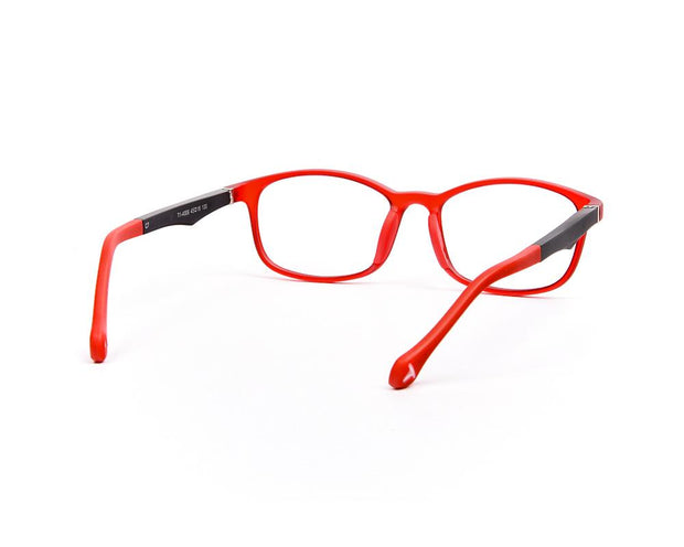 Peepstar - KIDS Oval Full Frame - Red Matt BLACK - AMLT14006 - (LENSES INCLUDED)*