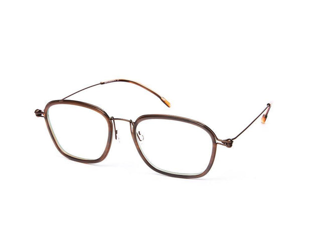Square Brown Shine WITH Brown Shell Frame SS10331 - (LENSES INCLUDED)*