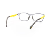 Peepstar - KIDS Oval Full Frame - Grey Matt YELLOW - AMLT14006 - (LENSES INCLUDED)*