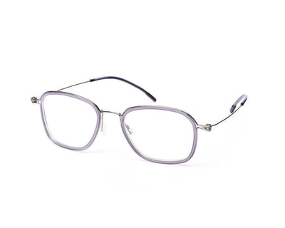 Square Grey Shine WITH SILVER Shell Frame SS10331 - (LENSES INCLUDED)*