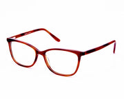 Cateye Brown Tortise with Brown ACETATE Full Frame AMI5010 - Specsmakers