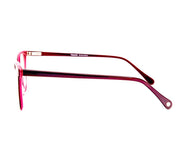 Rectangle DARK PINK with Red ACETATE Full Frame AMI5008 - Specsmakers