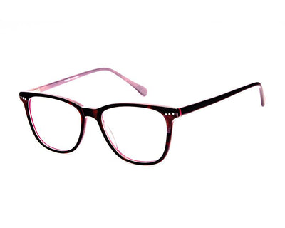 Rectangle Brown Tortise with Brown ACETATE Full Frame AMI5008 - Specsmakers