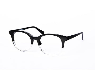 Round BLACK  DUO WITH BLACK Happster NO17304 - Specsmakers