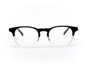 Round BLACK  DUO WITH BLACK Happster NO17313 - Specsmakers