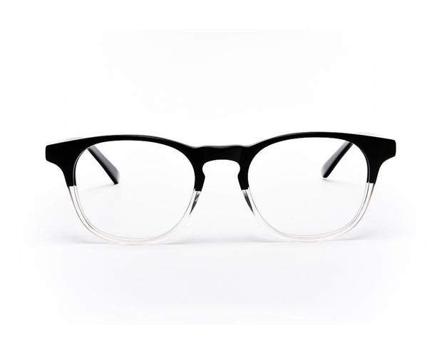 Round BLACK  DUO WITH BLACK Happster NO17313 - Specsmakers