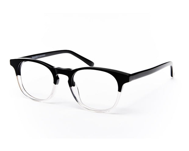 Round BLACK  DUO WITH BLACK Happster NO17313 - Specsmakers