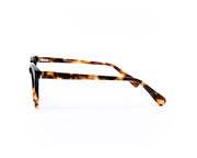 Round BLACK  DUO WITH Tortise Happster NO17304 - Specsmakers