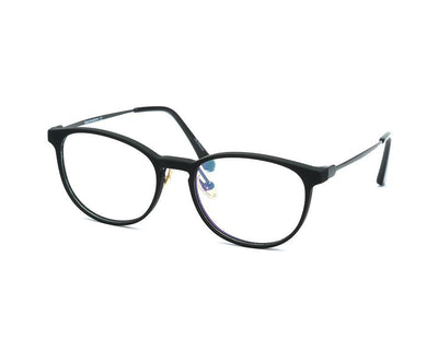 Round Shell Frame Black Matt  8123 - Specsmakers
